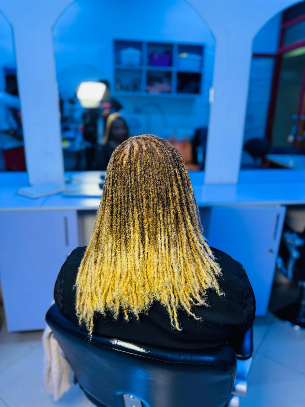 Sisterlocks appointment result by Jacob Locs Nairobi