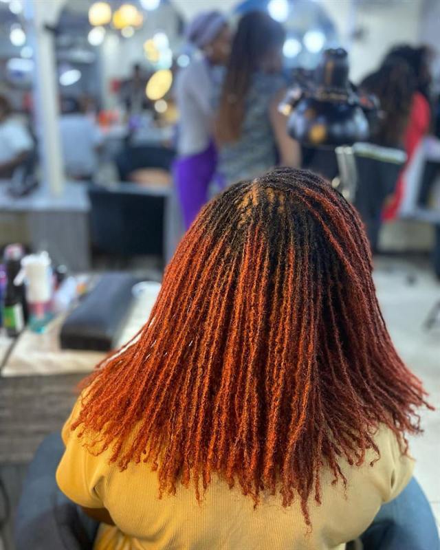 Loc styling and braiding by Jacob Locs Nairobi