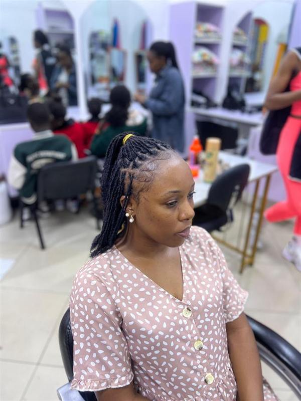 Premium loc transformation by Jacob Locs Nairobi