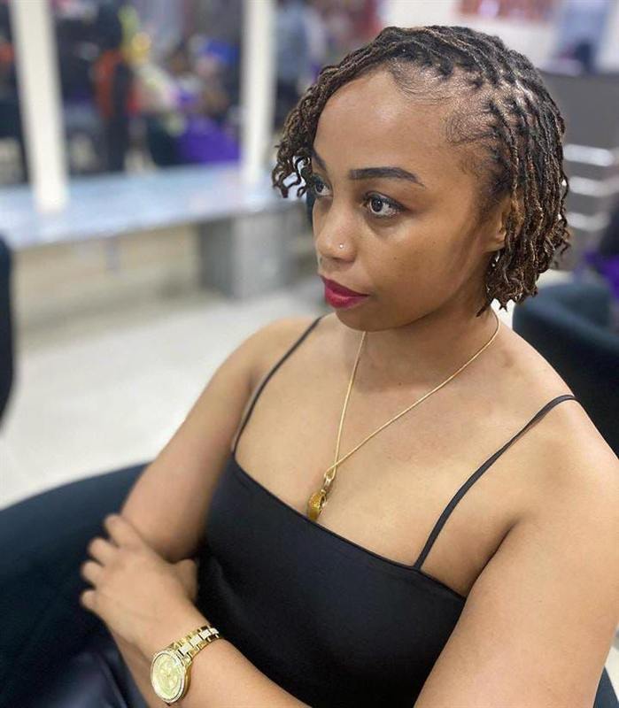Human hair extension locs by Jacob Locs Nairobi