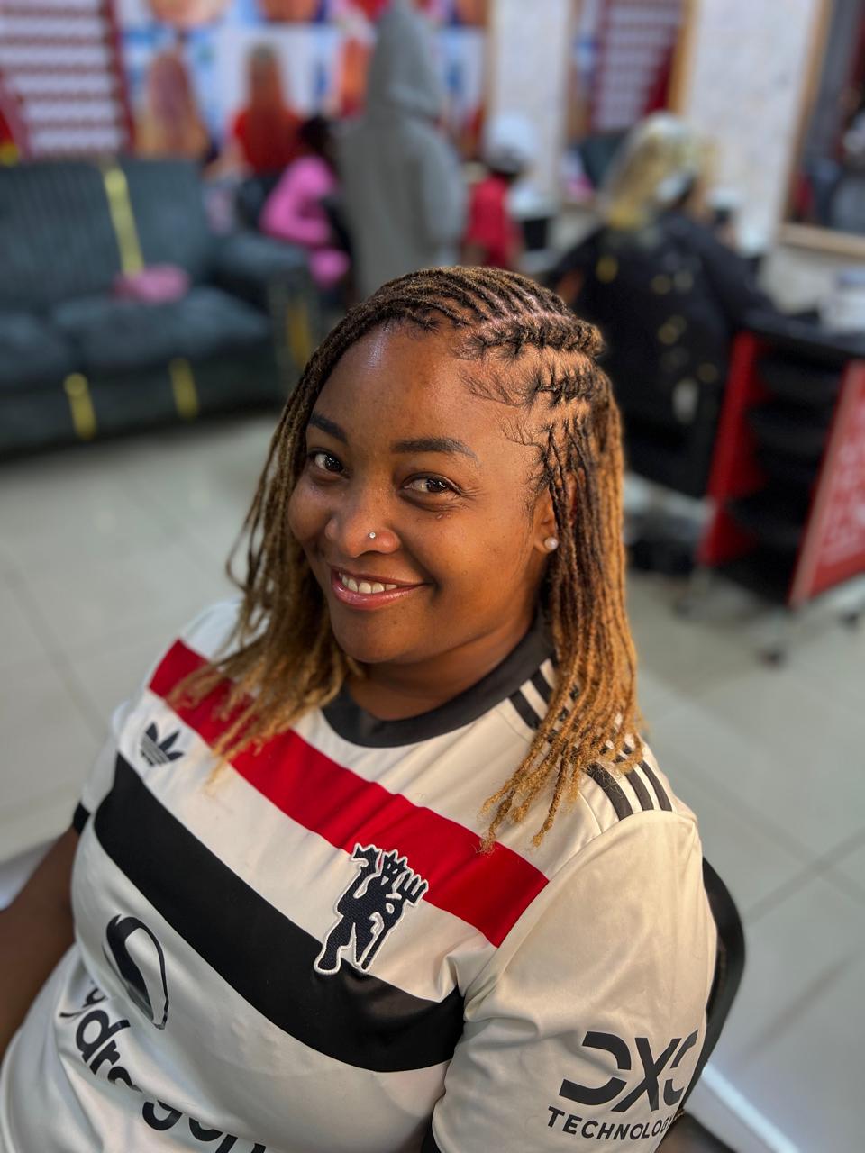Happy Jacob Locs client